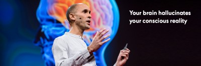 From a Ted Talk by neuroscientist, Anil Seth. <br /><br />Anil Seth is a Professor of Cognitive and Computational Neuroscience at the University of Sussex, where he is also Director of the Sussex Centre for Consciousness Science.