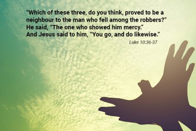 Don't be like the priest. Don't be like the esteemed religious Levite. Be like the hated Samaritan. Be like that good foreigner who has a religion opposite to yours.